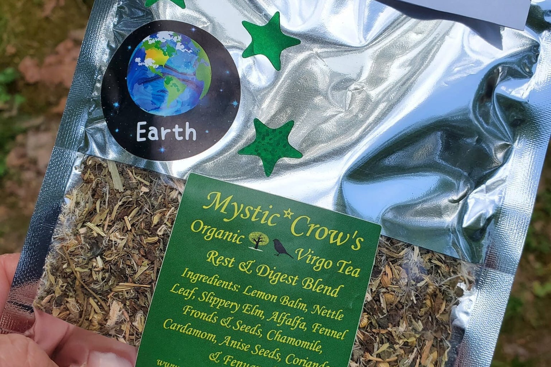 Mystic Crow's Virgo Tea Rest and Digest Blend